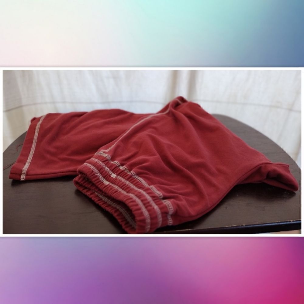 Pulp Cotton Comfy Capris Drawstring Waist And Length Size Medium - Picture 4 of 5